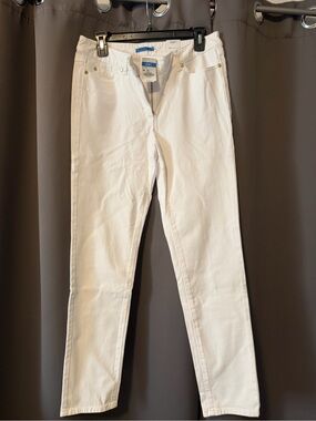 J. McLaughlin White Lexi Jeans